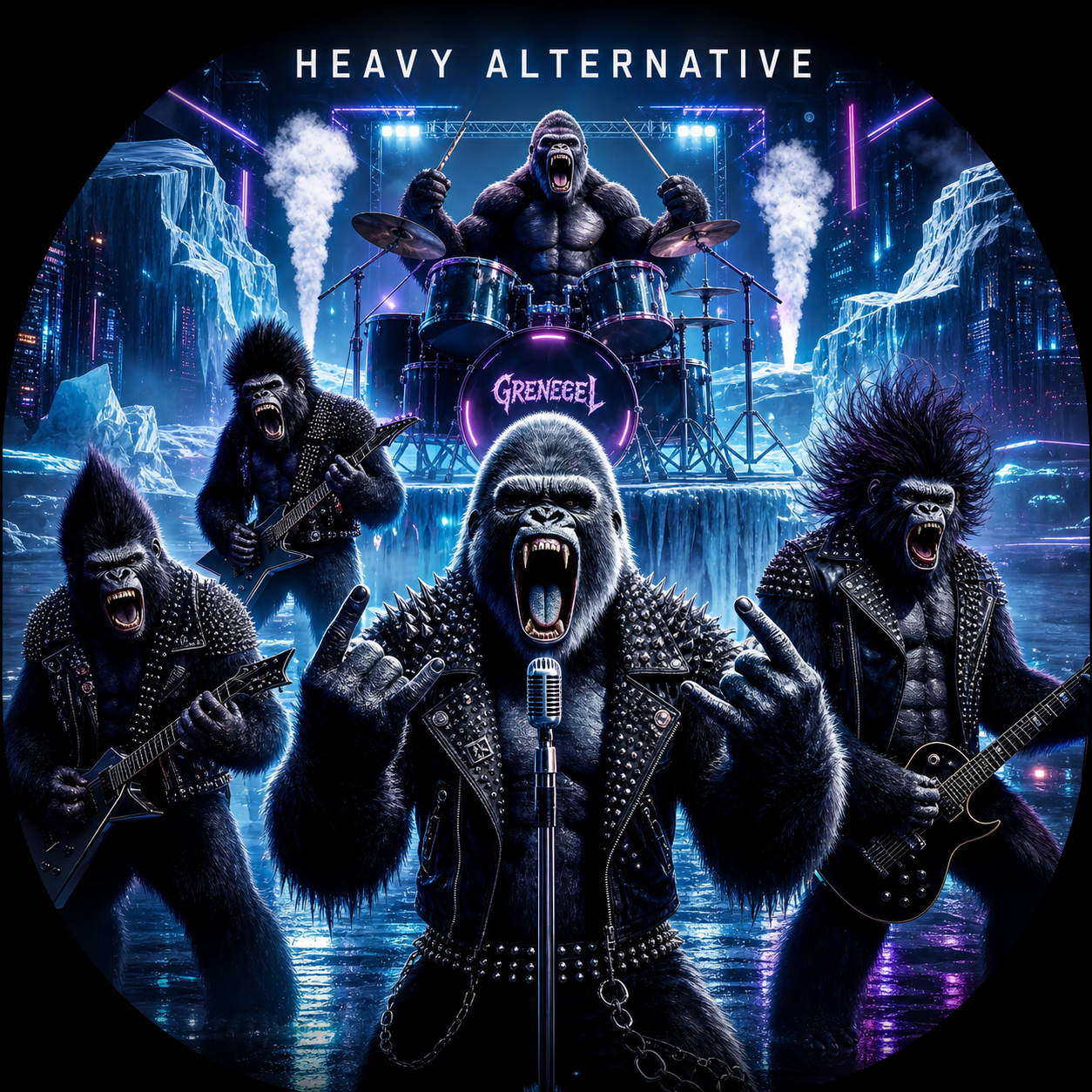 Heavy Alternative hard rock Spotify Playlist Marc Roussel